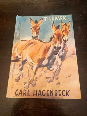 Οδηγός Tierpark Carl Hagenbeck Αμβούργο, 1950s