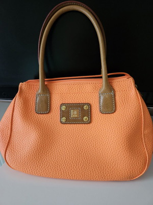 Kem handbag used, orange summer style