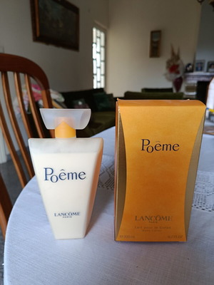 Body Lotion Poeme Lancome 200ml like new with box