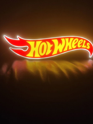 Lightbox Hot Wheels 3D print like new, USB powered