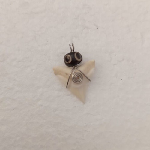 Small pendant tooth with evil eye, new