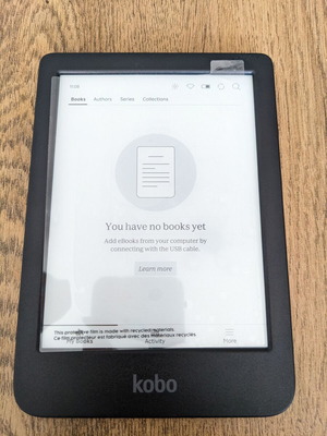 Νέος ηλεκτρονικός αναγνώστης Kobo Clara BW (μοντέλο 2024) με καλώδιο USB-C