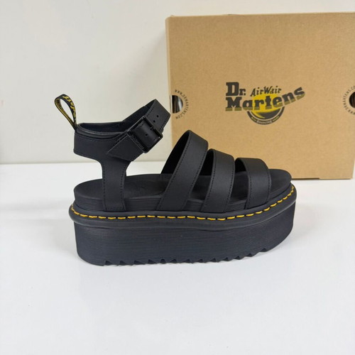 Dr. Martens Blaire Quad Platform Sandals new, black, size 39