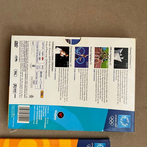 Athens 2004 Olympic Games DVD set like new
