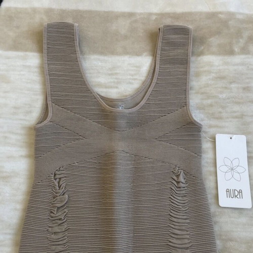 Aura dress beige, new, size L