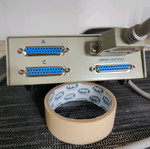 Data Switch Box A-B-C vintage new