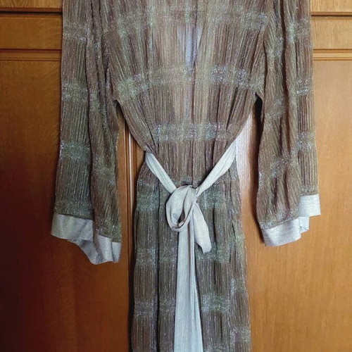 Iridescent Kimono Dress Mya Collection by Dimitra Nika like new, size S/M