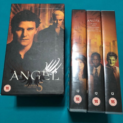 Angel Season 5 VHS tapes 4-6 used from Buffy the Vampire Slayer