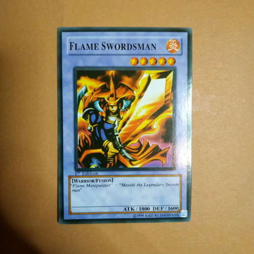 Yu-Gi-Oh Flame swordsman collectible card new