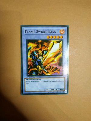 Yu-Gi-Oh Flame swordsman συλλεκτική κάρτα καινούργιο