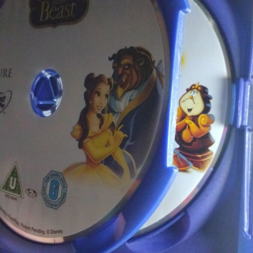 Walt Disney Beauty and the Beast DVD used, dubbed with Greek subtitles