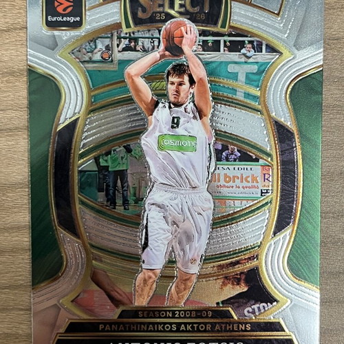 2025-26 Panini Select Euroleague Basketball Card Antonis Fotsis like new
