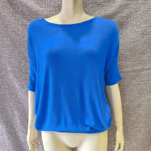 Summer blouse like new, blue, size S to L