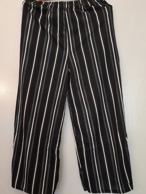 Striped summer pants size approximately L