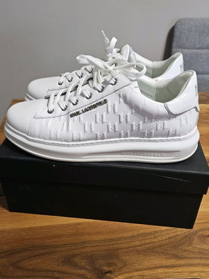 Karl Lagerfeld sneakers size 46 like new, white