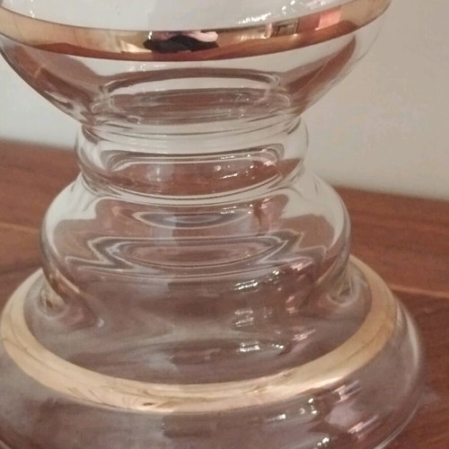 Crystal vase vintage 25 cm like new
