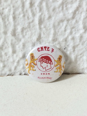 Vintage Olympiakos Gate 7 Collectible Pin like new
