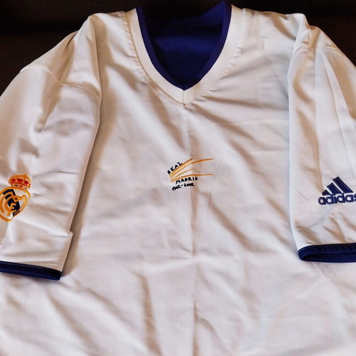 Real Madrid Centenary 1902-2002 Adidas Originals Reversible Jersey new