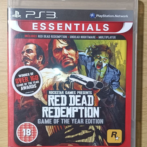 Red Dead Redemption PS3 game like new, complete without map