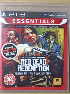 Red Dead Redemption PS3 game like new, complete without map