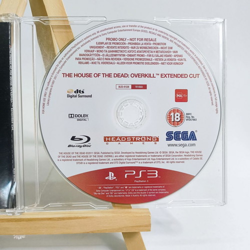 The House Of The Dead Overkill Extended Cut PS3 used, promotional edition
