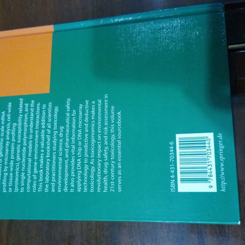 Toxicogenomics hardcover book like new, forensic pharmacology