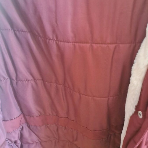 Pull & Bear women's jacket like new, burgundy with hood