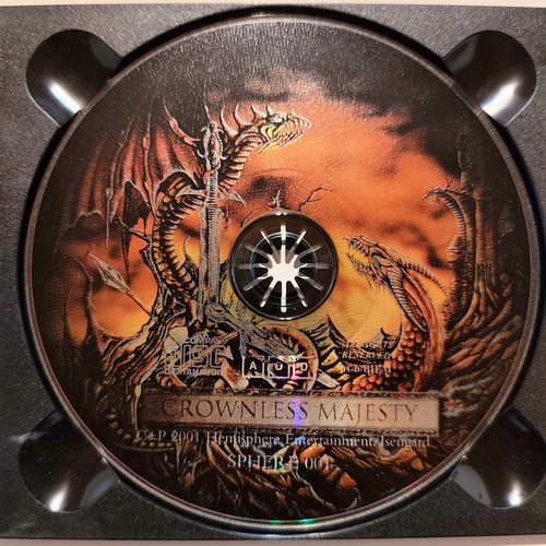 Isengard Crownless Majesty CD digipak 2001 near mint metal