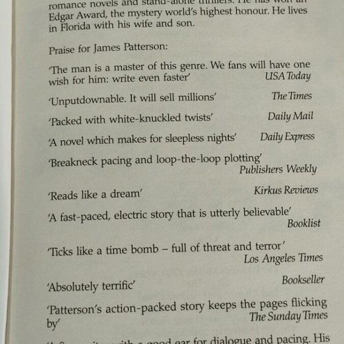 The Big Bad Wolf by James Patterson new English edition