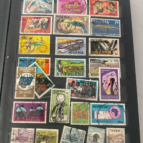 Stamps like new with album
