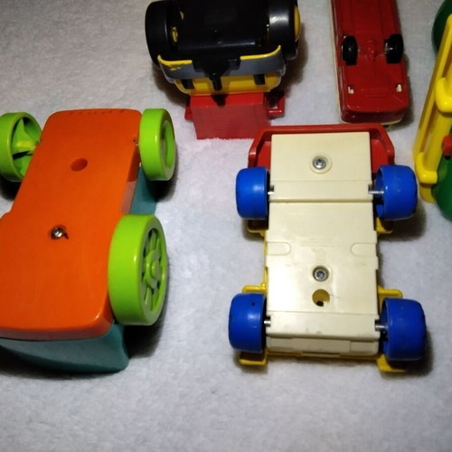 Vintage Retro Toy Vehicles set of 5 used