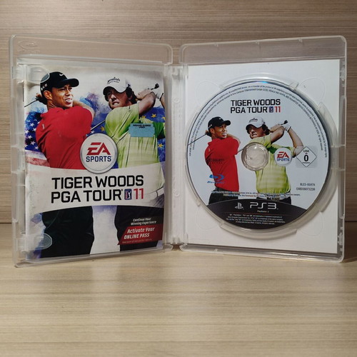 Tiger Woods PGA Tour 11 PS3 used, complete English version