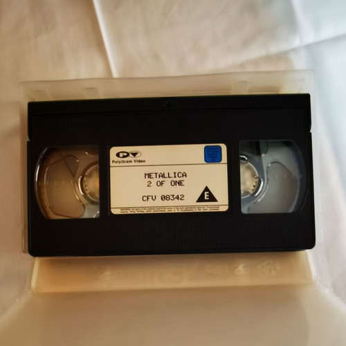 Metallica 2 of ONE VHS tape like new