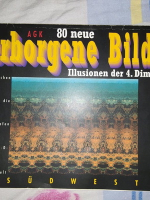 3D book used, German with 80 optical illusion photos