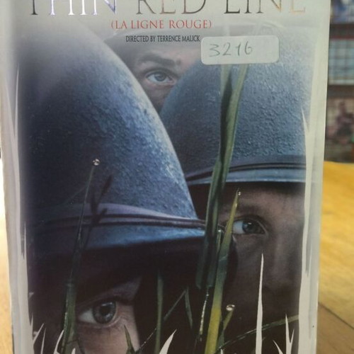 The Thin Red Line DVD used, adventure with subtitles