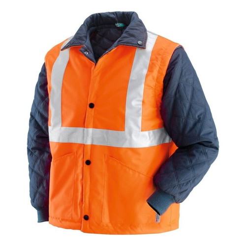 Reflective 3 in 1 Brennero work jacket new, size L