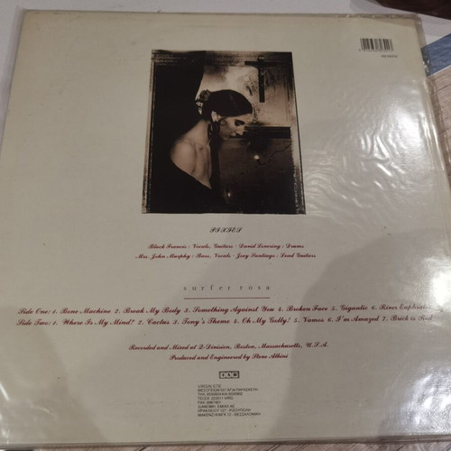Surfer Rosa LP 1988 by Pixies like new