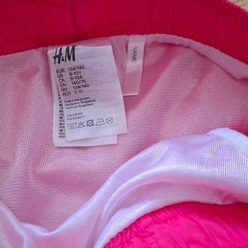 H&M Boys' Swimwear like new, pink, sizes 134-140 cm, ages 9-10