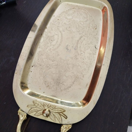 Luxury antique tray used
