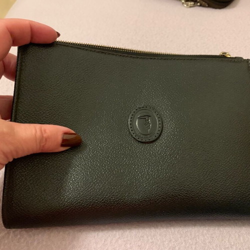 Trussardi small vintage bag like new, black handbag