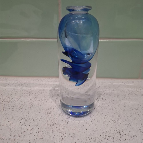 Art glass paperweight signed for Olympic Games Sydney 2000 Hoglund