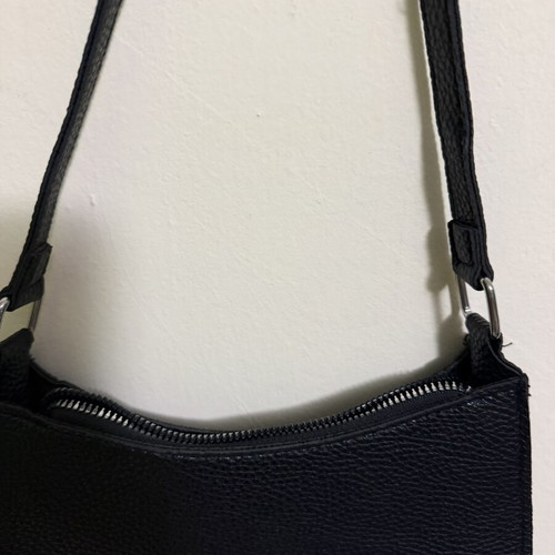 Shein black shoulder bag baguette style like new