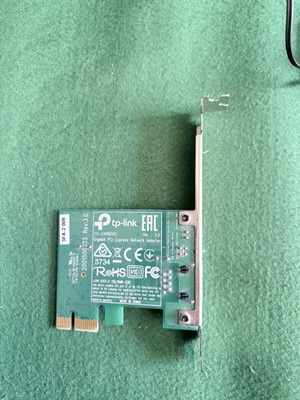 Network adapter card for desktop computer