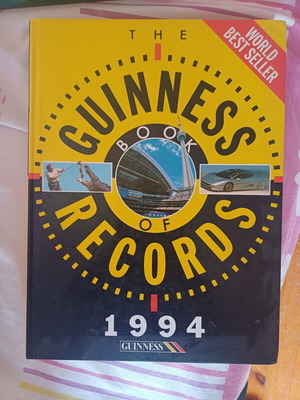 The Guinness Book of Records 1994 σκληρόδετο, καινούργιο, αγγλική έκδοση