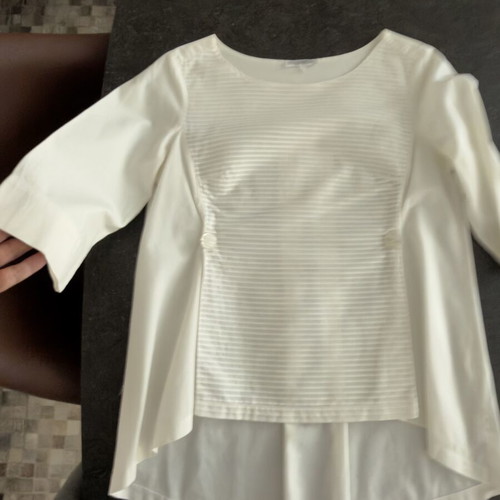 Naracamicie white blouse like new, size S