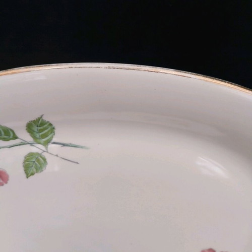 Candia Germany oval serving platter with floral design