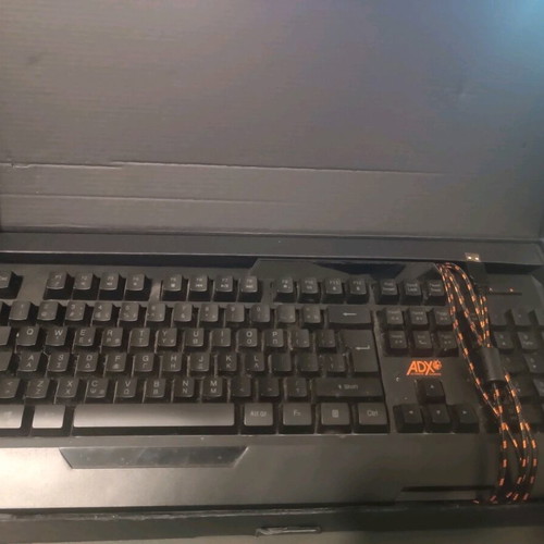 Gaming RGB Keyboard ADX Firefight A01 like new