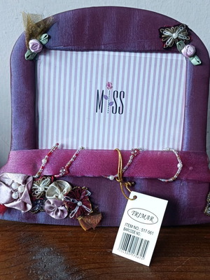 Trimar fabric photo frame new