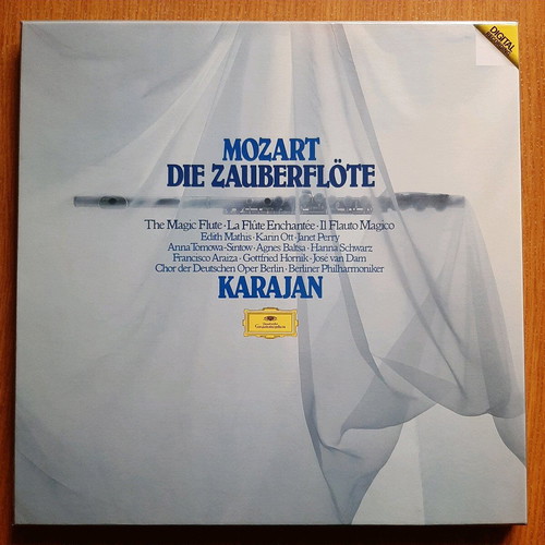 Mozart The Magic Flute Box Set 3 Vinyl 33 rpm Discs New