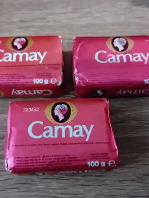 Camay French soap new, 1980s decade, pack of 3